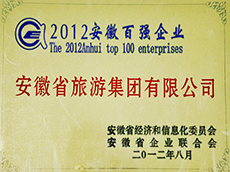 2012年度安徽企業100強
